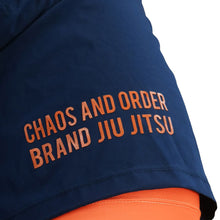 Chaos and Order Balance Series 2-Layer Premium No-Gi BJJ Shorts - Navy