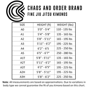 Chaos and Order Explorer Series Aquanaut BJJ Kimono - White
